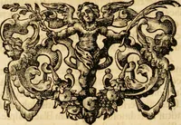An illustration from Josephi felicissimi quondam, et gloriossisimi in Aegypto proregis polymita : variis liciorum coloribus distincta diversisque picturarum figuris illustrata : hoc est, virtutum regiarum in pluribus olim clarissimisque principibus laudatarum symmetria in unum, absolutumque ornatum animi coronis nati concinnata, et Josepho primo Leopoldi I. caesaris filio in Romanorum regem felicibus auspiciis nuper inaugurato : ab Archiducali, Caesareo, et Academico Societ. Jesu collegio Graecii in obsequiosae gratulationis argumentum demississimè oblata (1690)