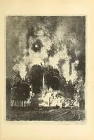 An illustration from Joseph Pennell's pictures of war work in England, reproductions of a series of drawings and lithographs of the munition works made by him with the permission and authority of the British government (1917)