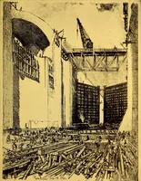 An illustration from Joseph Pennell's pictures of the Panama canal: reproductions of a series of lithographs made by him on the isthmus of Panama, January-March, 1912 (1912)