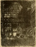 Picture 3 of 38 from Joseph Pennell's pictures of war work in America : reproductions of a series of lithographs of munition works made by him with the permission and authority of the United States government, with notes and an introduction by the artist (1918), leaf 26