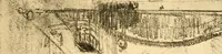 An illustration from Joseph Pennell's pictures of war work in America : reproductions of a series of lithographs of munition works made by him with the permission and authority of the United States government, with notes and an introduction by the artist (1918)
