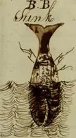 Picture 5 of 29 from [Journal of the Saratoga (Ship) of New Bedford, Mass. mastered by Frederick Slocum, kept by Washington Fosdick, on voyage from April 23, 1857 - December 12, 1858] (1857), leaf 28