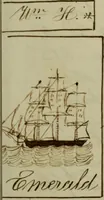 Picture 6 of 29 from [Journal of the Saratoga (Ship) of New Bedford, Mass. mastered by Frederick Slocum, kept by Washington Fosdick, on voyage from April 23, 1857 - December 12, 1858] (1857), leaf 30