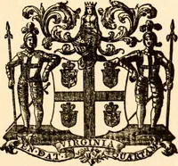 An illustration from Journals of the House of Burgesses of Virginia (1619)