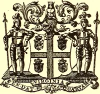 An illustration from Journals of the House of Burgesses of Virginia (1619)