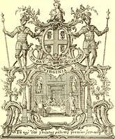 An illustration from Journals of the House of Burgesses of Virginia (1619)