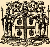 An illustration from Journals of the House of Burgesses of Virginia (1619)