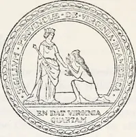 An illustration from Journals of the House of Burgesses of Virginia (1619)
