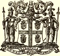 An illustration from Journals of the House of Burgesses of Virginia (1619)