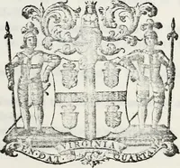 An illustration from Journals of the House of Burgesses of Virginia (1619)