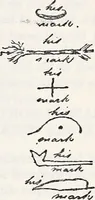An illustration from Journals of the House of Burgesses of Virginia (1619)