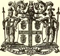 An illustration from Journals of the House of Burgesses of Virginia (1619)