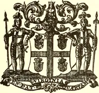 An illustration from Journals of the House of Burgesses of Virginia (1619)