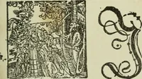 An illustration from Új testamentu maar ellven, mellet az görög és diák ellvbol ... fordijtant [Sylvester János.] (1541)