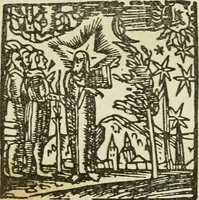 An illustration from Új testamentu maar ellven, mellet az görög és diák ellvbol ... fordijtant [Sylvester János.] (1541)