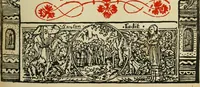 An illustration from Új testamentu maar ellven, mellet az görög és diák ellvbol ... fordijtant [Sylvester János.] (1541)