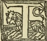 An illustration from Új testamentu maar ellven, mellet az görög és diák ellvbol ... fordijtant [Sylvester János.] (1541)