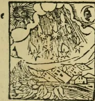 An illustration from Új testamentu maar ellven, mellet az görög és diák ellvbol ... fordijtant [Sylvester János.] (1541)