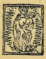 An illustration from Juegos de nochebunea; moralizados a la vida de Christo, martirio de santos y reformación de costumbres, con unas enigmas hechas para honesta recreación (1611)
