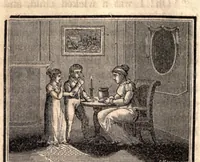 An illustration from Juvenile incidents, or, The studies and amusements of a day (1820)