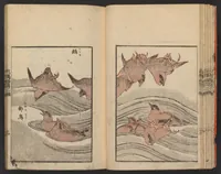 An illustration from Kachō gaden. Shohen : zen (1849)