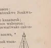 Picture 8 of 9 from Kaiatonsera ionteweienstakwa kaiatonserase. Nouveau syllabaire iroquois (1873), leaf 111