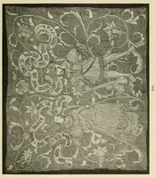 An illustration from Katalog der Gewebesammlung des Germanischen Nationalmuseum .. (1896)