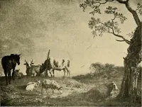 An illustration from Katalog der Königlichen Gemäldegalerie zu Dresden (1908)