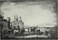 An illustration from Katalog der Königlichen Gemäldegalerie zu Dresden (1902)