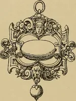 An illustration from Katalog der ornamentstich-sammlung des Kunstgewerbe-museums, mit 200 abbildungen (1894)