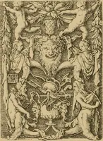 An illustration from Katalog der ornamentstich-sammlung des Kunstgewerbe-museums, mit 200 abbildungen (1894)