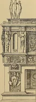 An illustration from Katalog der ornamentstich-sammlung des Kunstgewerbe-museums, mit 200 abbildungen (1894)