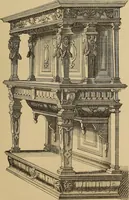 An illustration from Katalog der ornamentstich-sammlung des Kunstgewerbe-museums, mit 200 abbildungen (1894)