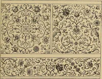 An illustration from Katalog der ornamentstich-sammlung des Kunstgewerbe-museums, mit 200 abbildungen (1894)