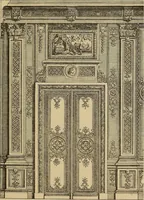 An illustration from Katalog der ornamentstich-sammlung des Kunstgewerbe-museums, mit 200 abbildungen (1894)