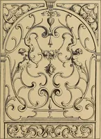 An illustration from Katalog der ornamentstich-sammlung des Kunstgewerbe-museums, mit 200 abbildungen (1894)