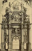 An illustration from Katalog der ornamentstich-sammlung des Kunstgewerbe-museums, mit 200 abbildungen (1894)