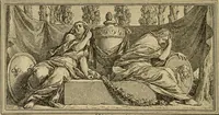 An illustration from Katalog der ornamentstich-sammlung des Kunstgewerbe-museums, mit 200 abbildungen (1894)