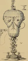 An illustration from Katalog der ornamentstich-sammlung des Kunstgewerbe-museums, mit 200 abbildungen (1894)