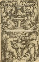 An illustration from Katalog der ornamentstich-sammlung des Kunstgewerbe-museums, mit 200 abbildungen (1894)