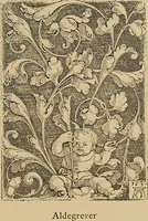 Picture 190 of 192 from Katalog der ornamentstich-sammlung des Kunstgewerbe-museums, mit 200 abbildungen (1894), leaf 486