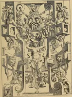 An illustration from Katalog der ornamentstich-sammlung des Kunstgewerbe-museums, mit 200 abbildungen (1894)