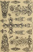 An illustration from Katalog der ornamentstich-sammlung des Kunstgewerbe-museums, mit 200 abbildungen (1894)
