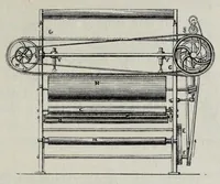 Picture 15 of 17 from Katechismus der Spinnerei, Weberei und Appretur, oder, Lehre von der mechanischen Verarbeitung der Gegespinstfasern (1890), leaf 293