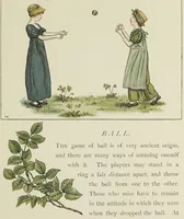 Picture 10 of 11 from Kate Greenaway's book of games (1889), leaf 59
