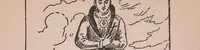 An illustration from Katrina Tegakokwita o bimadisiwin. Life of Catherine Tegakokwita, the Lily of the Mohawks. Born 1659; died 1680 (1896)
