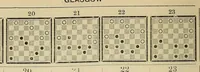 An illustration from Kear's reprint of the "Scottish draught player." (1892)