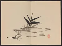 An illustration from Keinen shūgajō (1906)