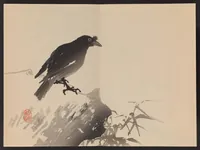 An illustration from Keinen shūgajō (1906)