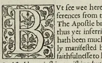 An illustration from Key to the key of Scripture, or, An exposition with notes, upon the Epistle to the Romanes, the three first chapters ... (1611)